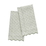 Matouk Matouk Laksha Linen Guest Towel Set of 2 - Clover