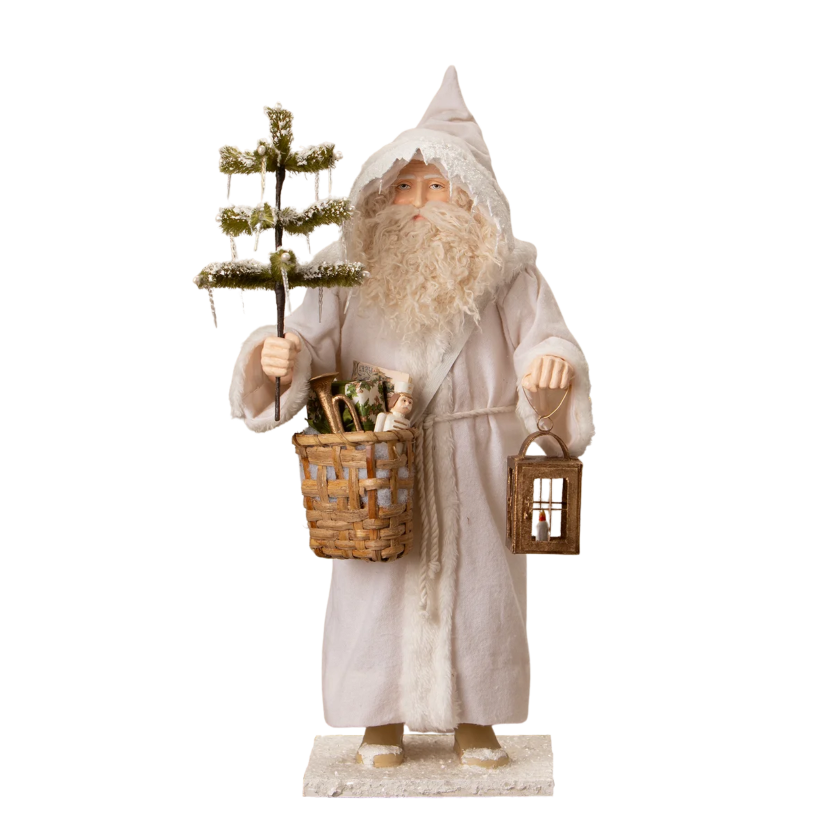 Bethany Lowe Designs Old Man Winter Santa