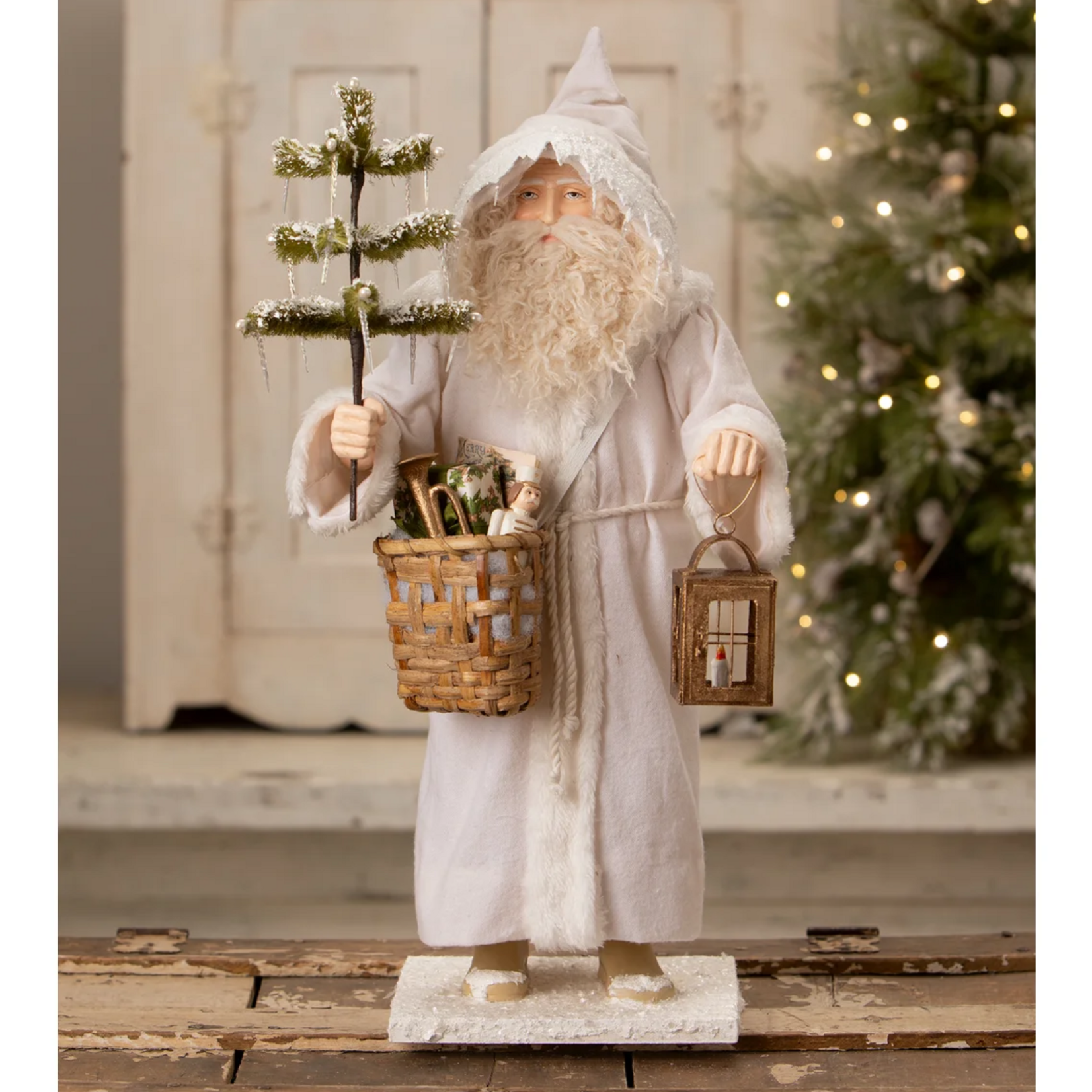 Bethany Lowe Designs Old Man Winter Santa