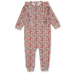 Lila + hayes Evelyn Girls Romper - Floral Noel