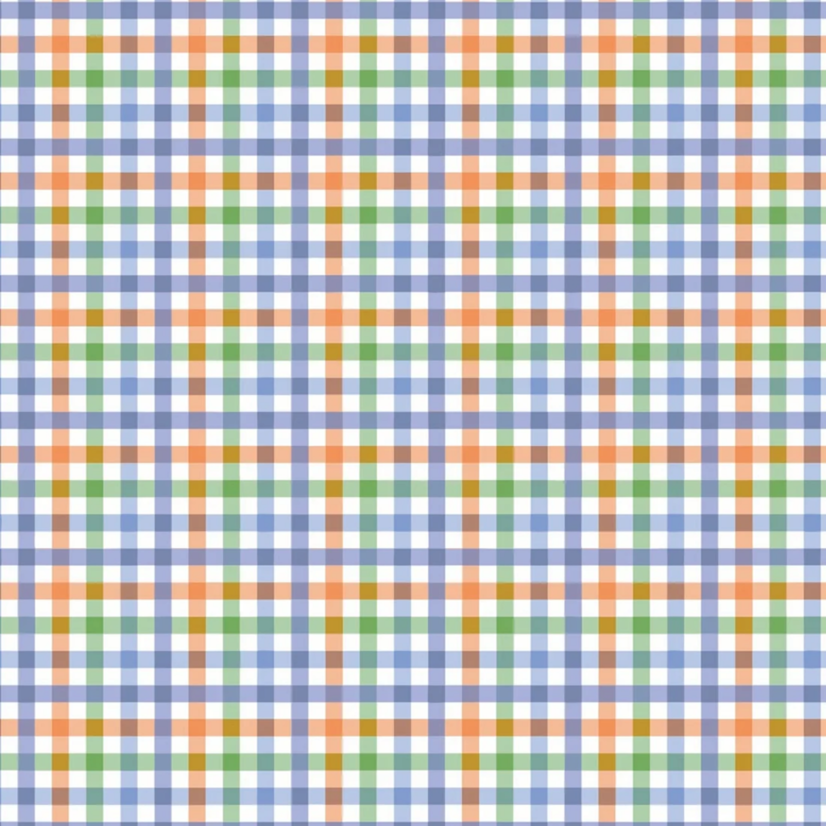 Lila + hayes Palmer Boys Bubble - Harvest Gingham
