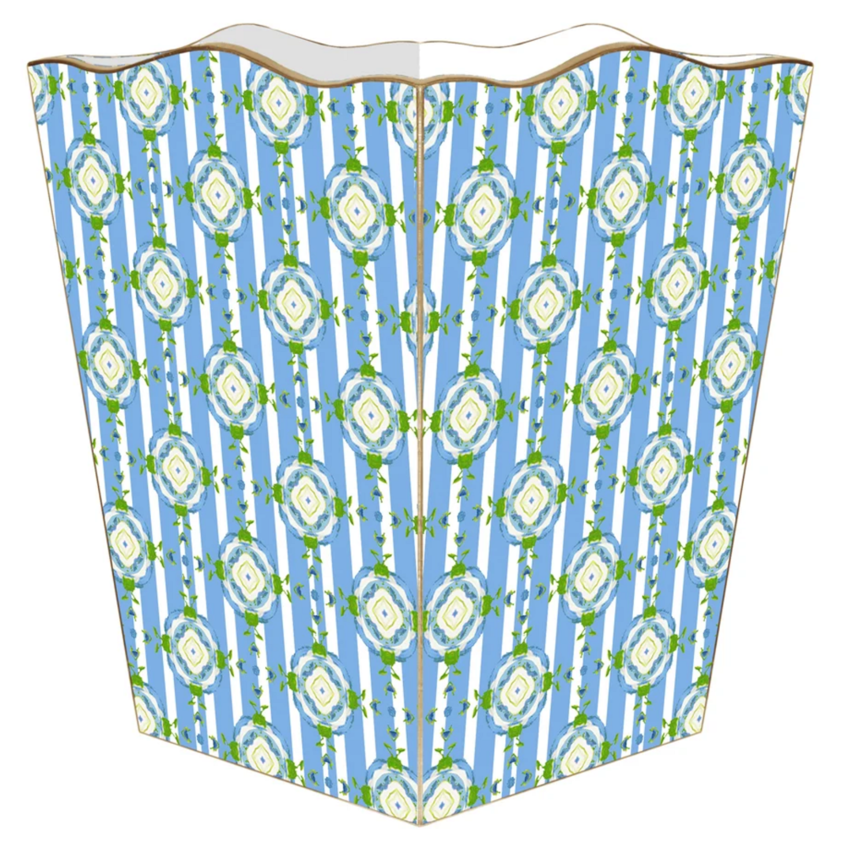 Marye- Kelley Chalet Charm by Laura Park Scalloped Wastebasket