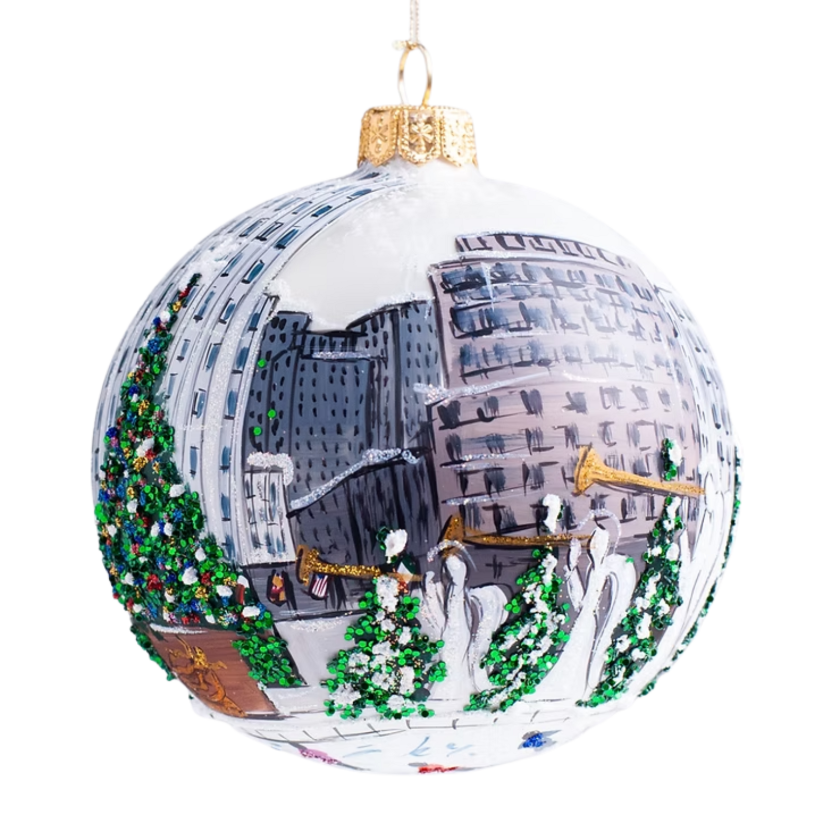 Rockerfeller Center Ornament