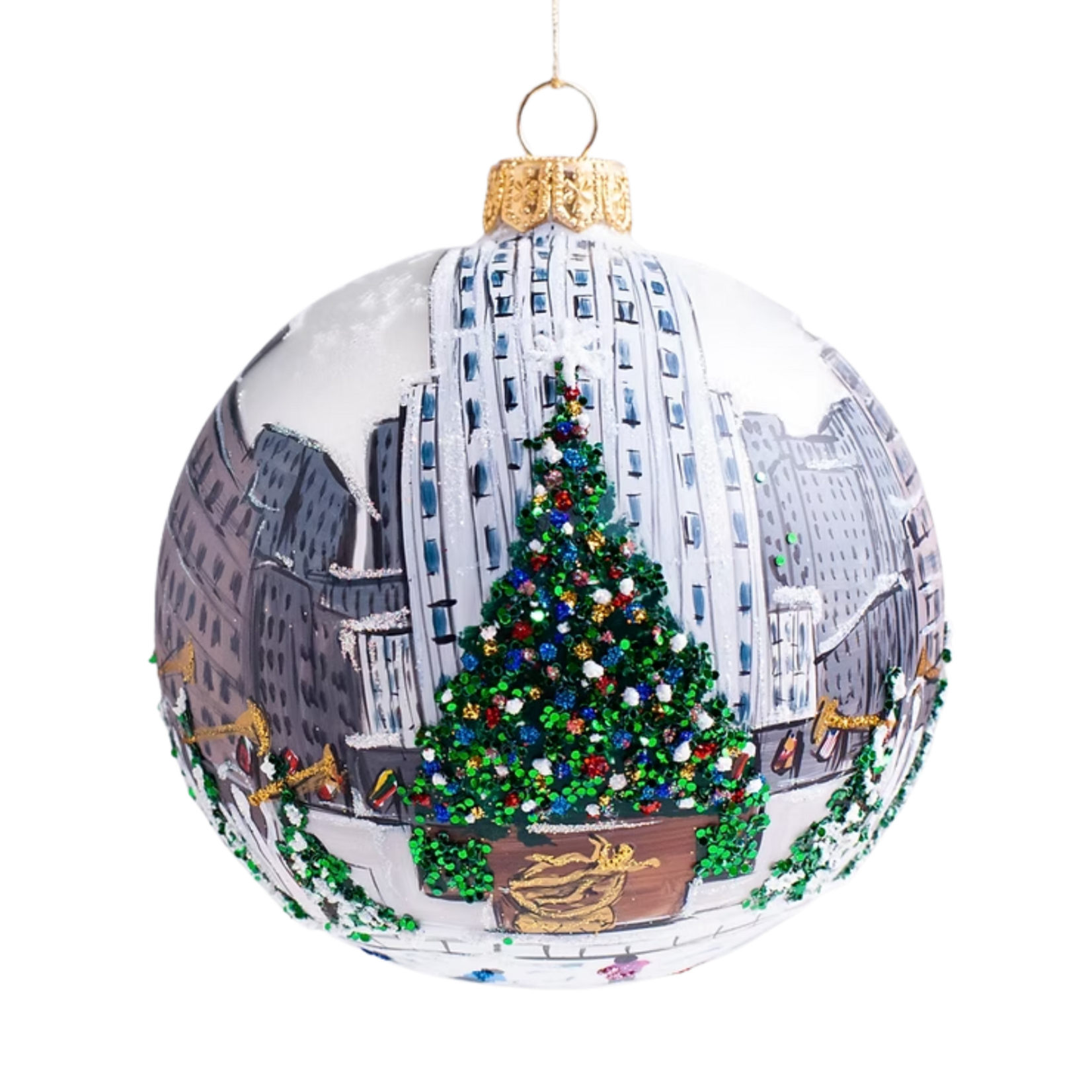 Rockerfeller Center Ornament