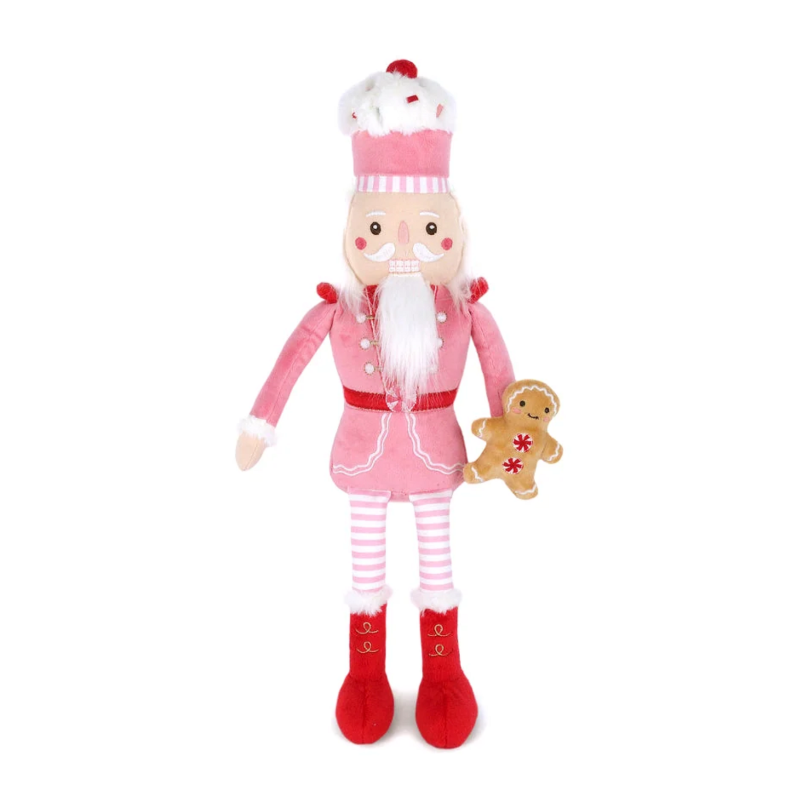 Gingerbread Nutcracker PInk
