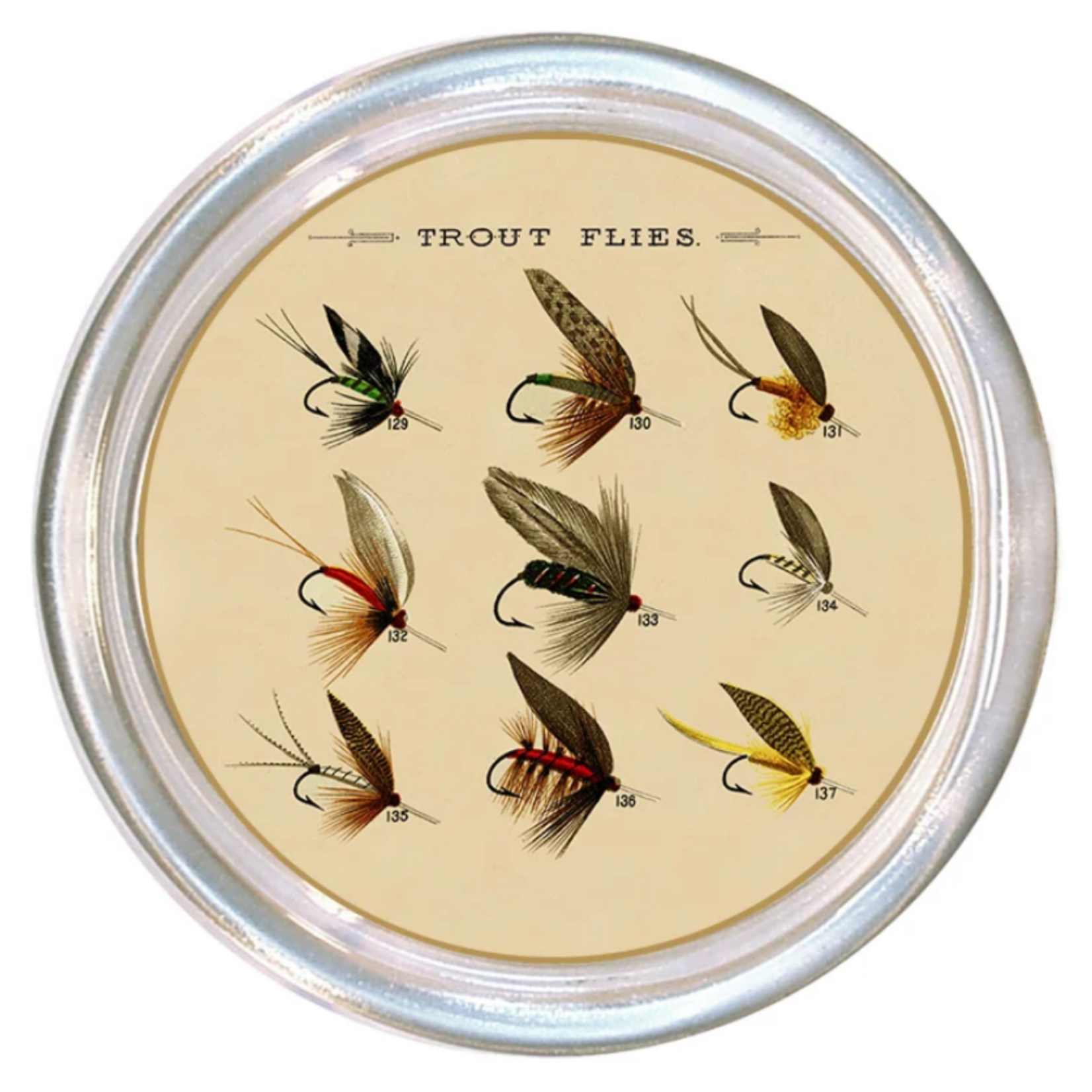 Marye- Kelley Oversized Glass Coaster (additional styles available)