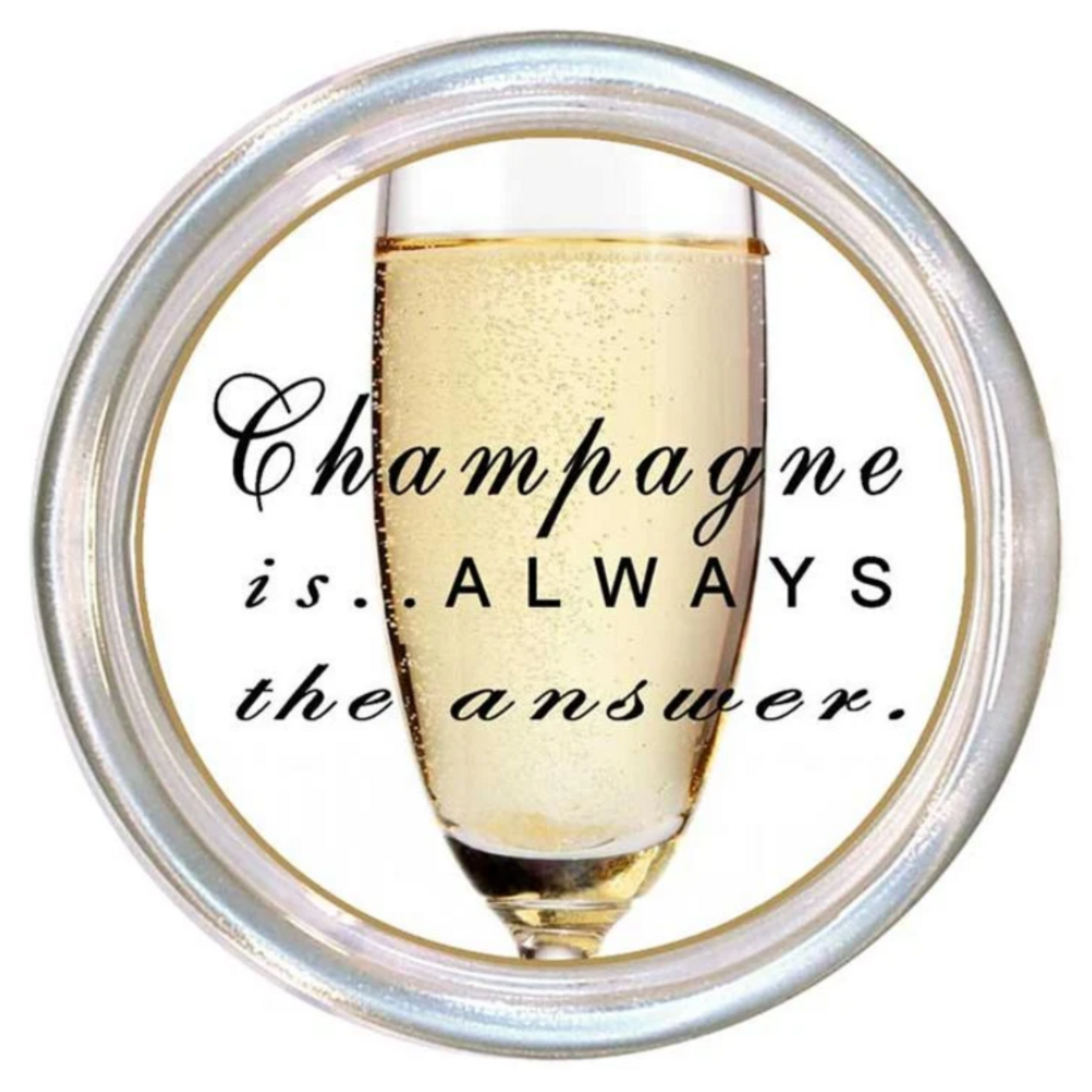Marye- Kelley Oversized Glass Coaster (additional styles available)
