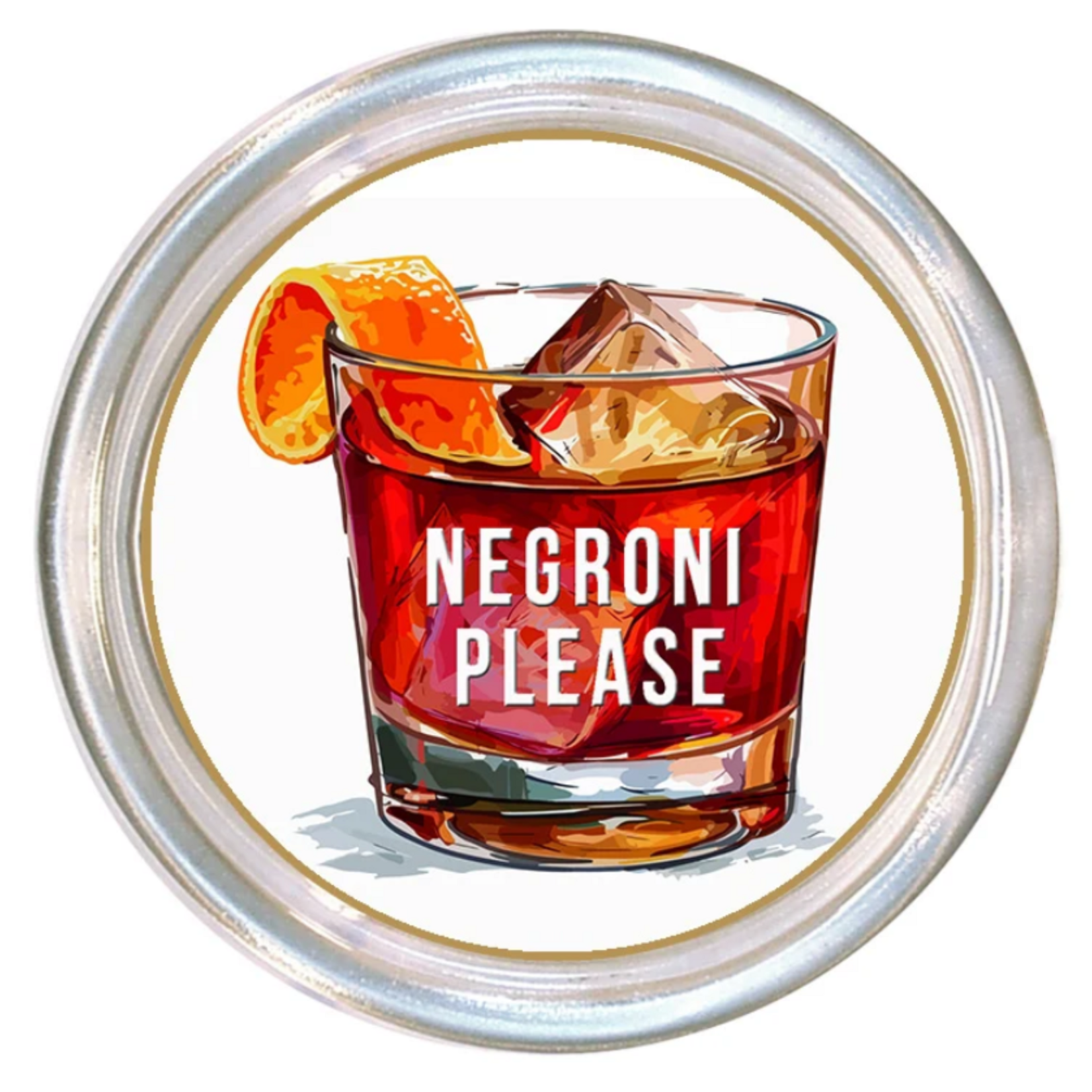 Marye- Kelley Oversized Glass Coaster (additional styles available)