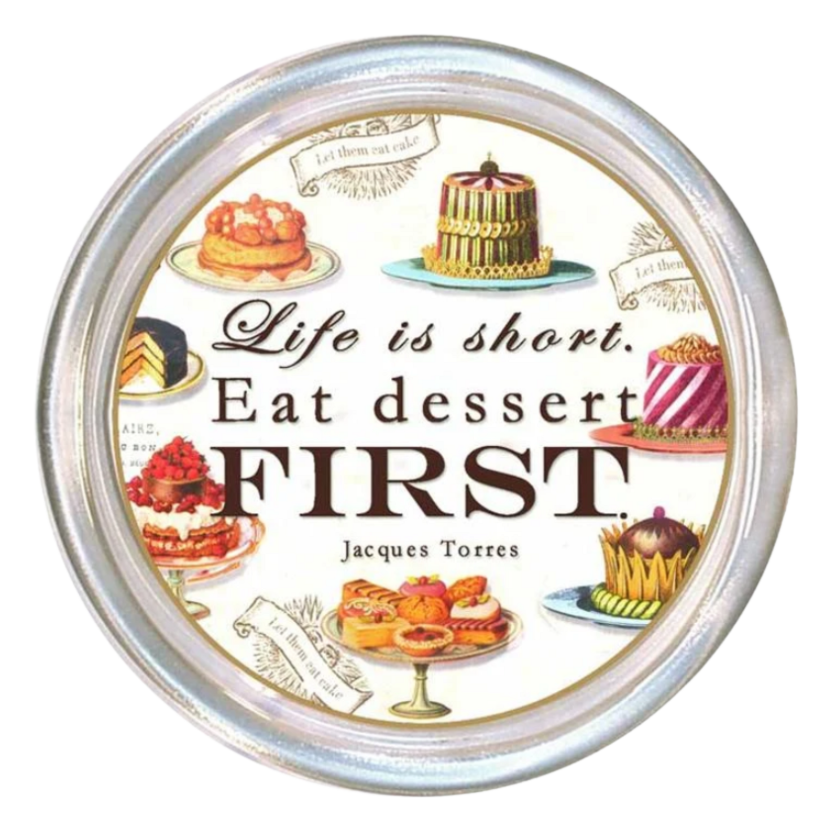Marye- Kelley Oversized Glass Coaster (additional styles available)