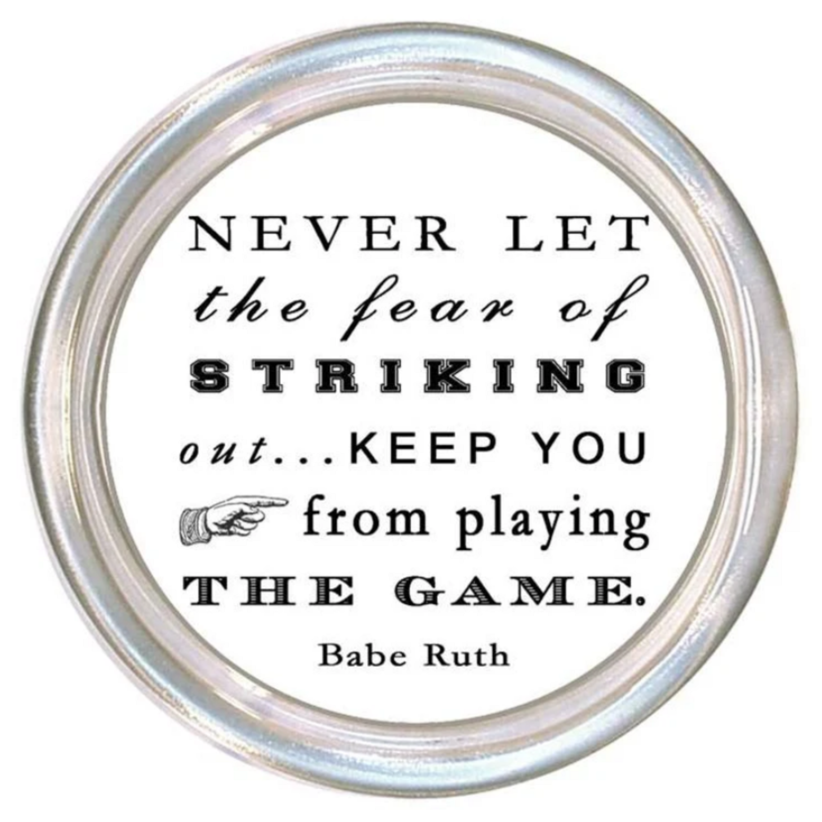 Marye- Kelley Oversized Coaster - Text (additional styles available)