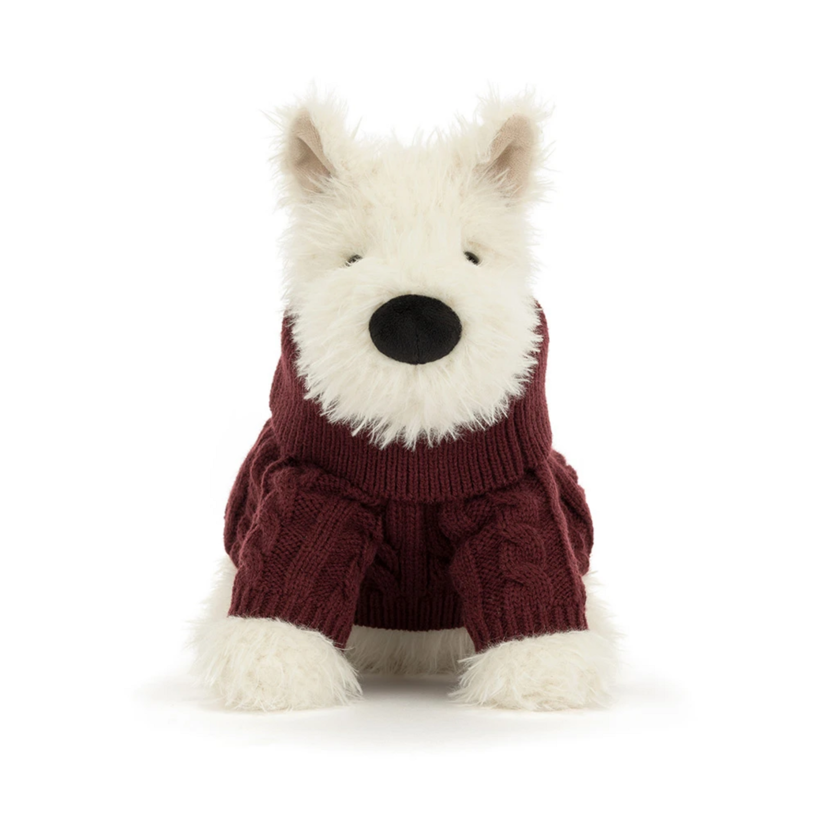 JellyCat Jellycat Munro Scottie Dog Winter Jumper