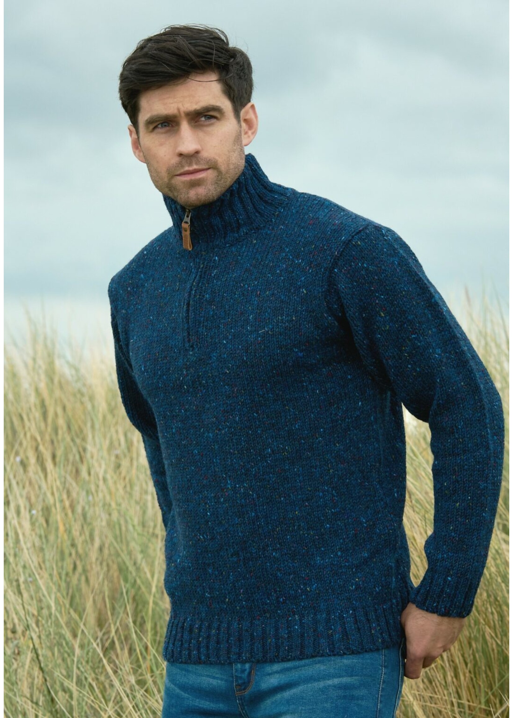 West End Knitwear Kilcar 1/4 Zip Sweater