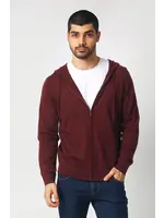 Romeo NYC Merino Full Zip Hooded Sweater
