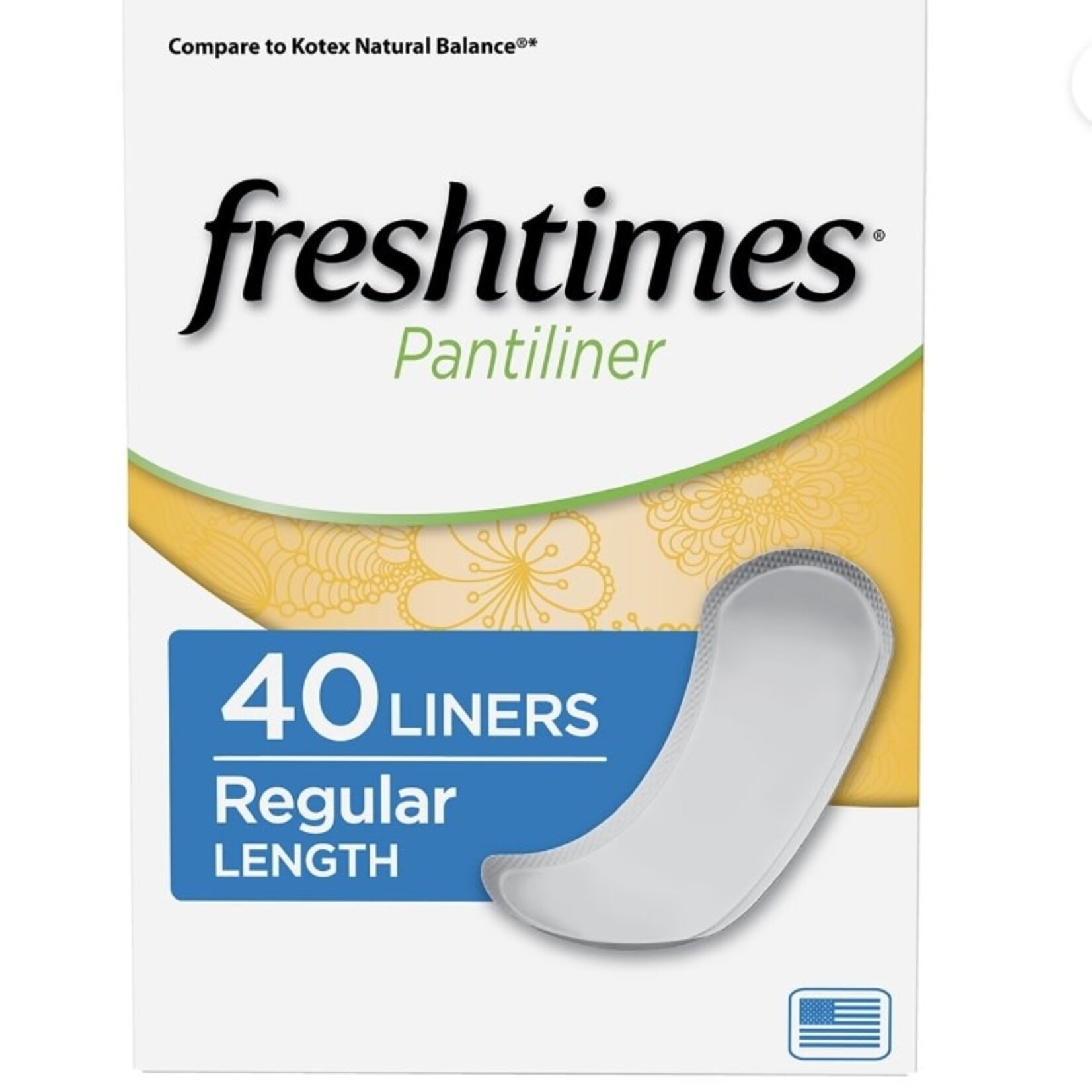 Discount Central Freshtimes pantiliner