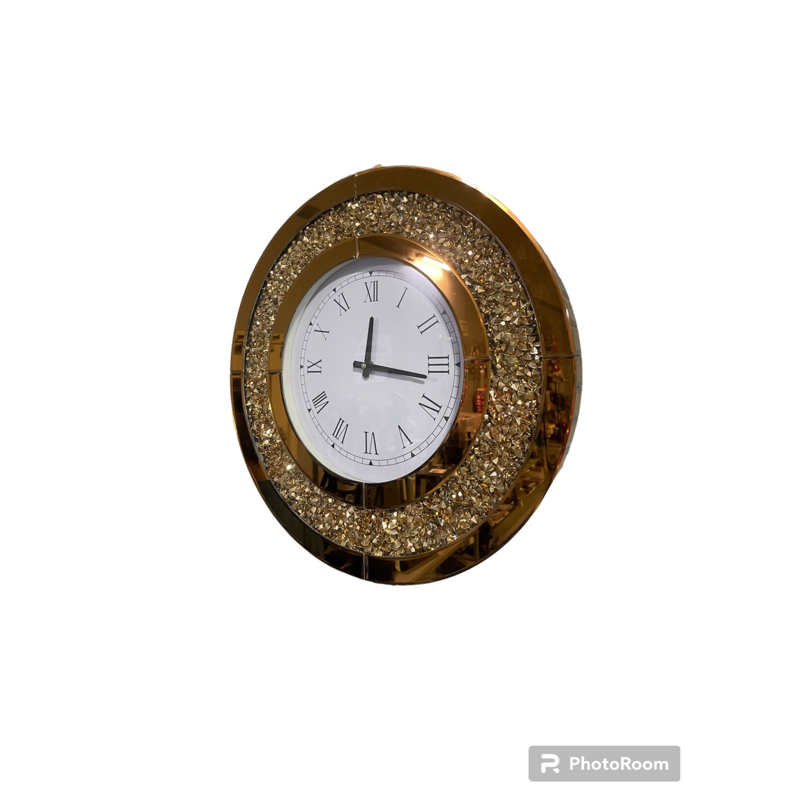 Discount Central Golden Clock