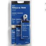 Discount Central BEST Blended Bristle Wall and Trim Paint Brush Set, 4pc