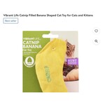 Discount Central Vibrant Life Banana Shaped Cat Toy for Cats