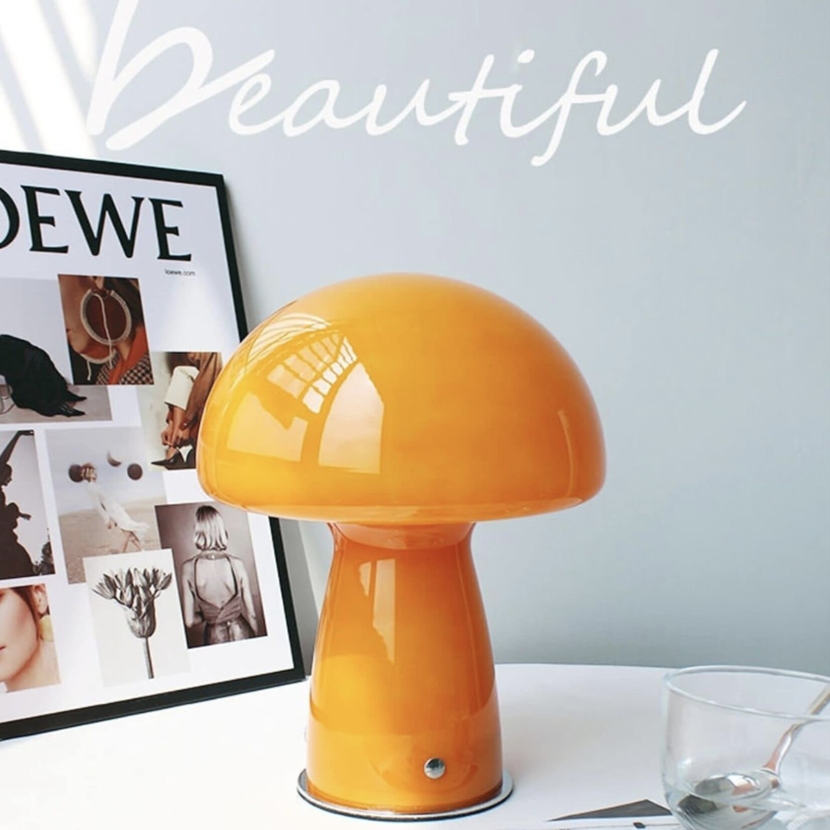 Discount Central Touch Sensitive Mushroom Lamp