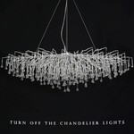 Discount Central Silver Branch Forest Chandelier