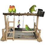Discount Central Hamiledyi Parrot Playground Bird Playstand