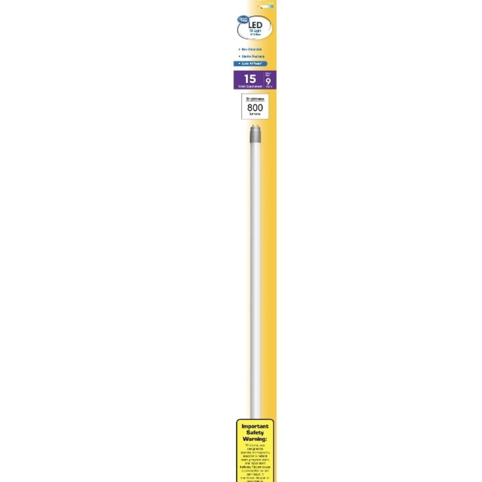 Discount Central Led t8 light g13 base 15.5 watts equivalent