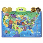 Discount Central BEST LEARNING i-Poster My USA Interactive Map