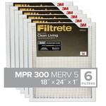 Discount Central Filtrete 18x24x1 Clean Living Air Filters