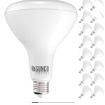 Discount Central Sunco lighting BR40 LED 16 pk
