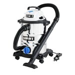Discount Central HART 8 Gallon 6 Peak HP Stainless Steel Wet/Dry Vacuum