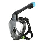 Discount Central U.S. Divers Dryview Full-Face Snorkeling Mask, Black L/LX