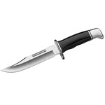 Discount Central Buck Knives Special,black Handle,leather Sheath