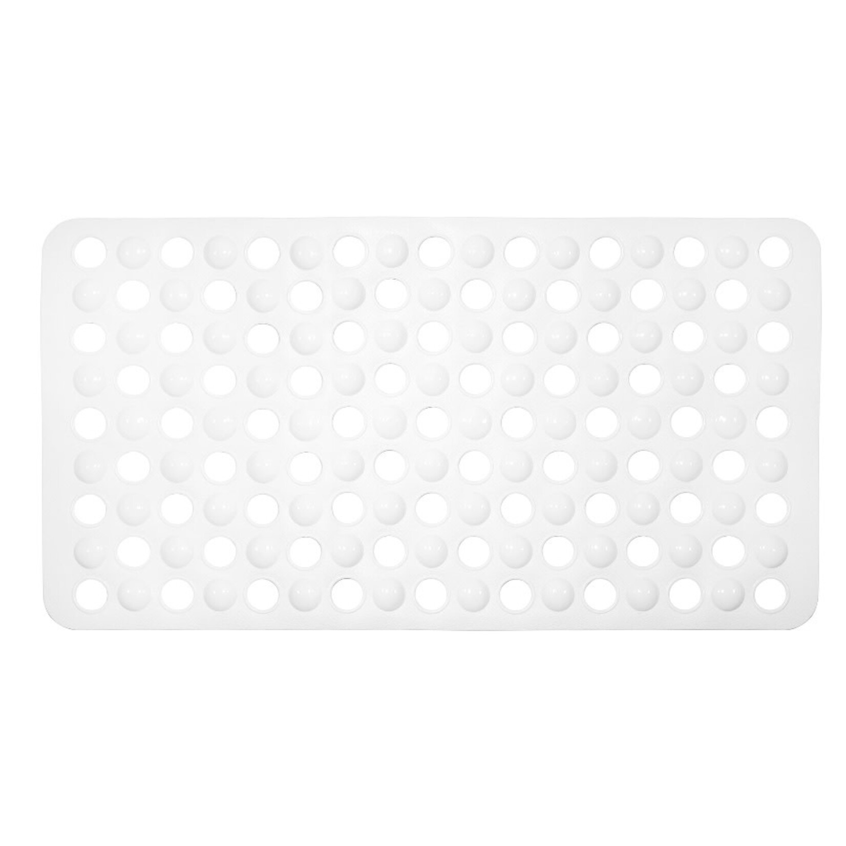 Discount Central Mainstays PVC Bubble Bathtub Mat, White