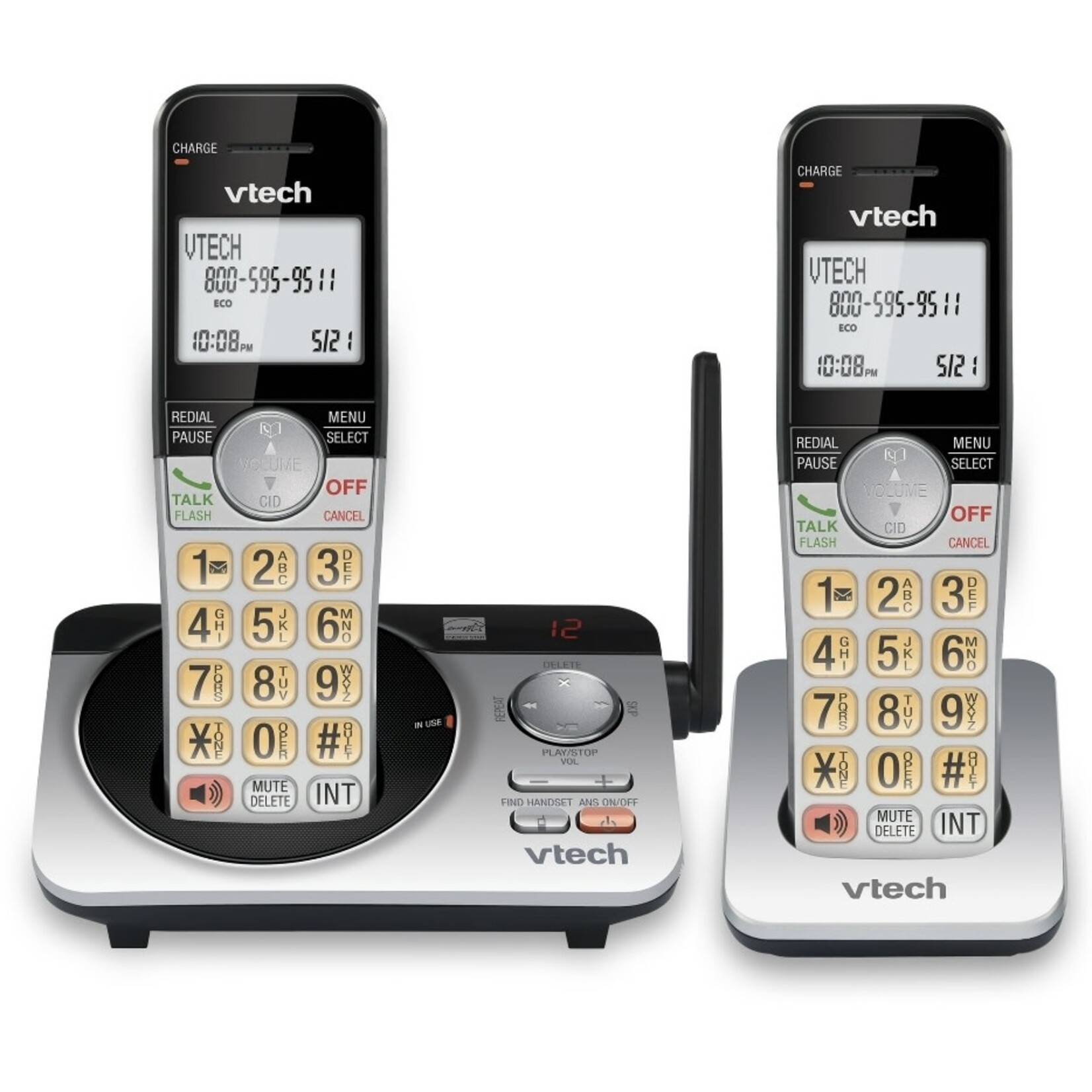 Discount Central VTech 2 Handset Extended Range Cordless Phone
