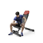 Discount Central Adjustable heavy duty folded weight bench