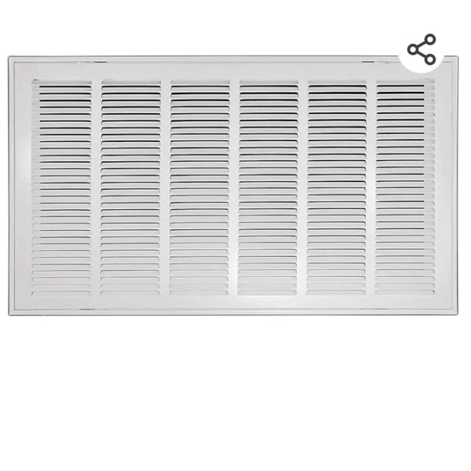 Discount Central Venti Air 30" X 16" Steel Return Air Filter Grille - Removable Face/Door for 1 inch Filters - HVAC Duct Cover Grill