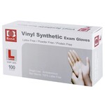 Discount Central Vinyl synthetic exam gloves