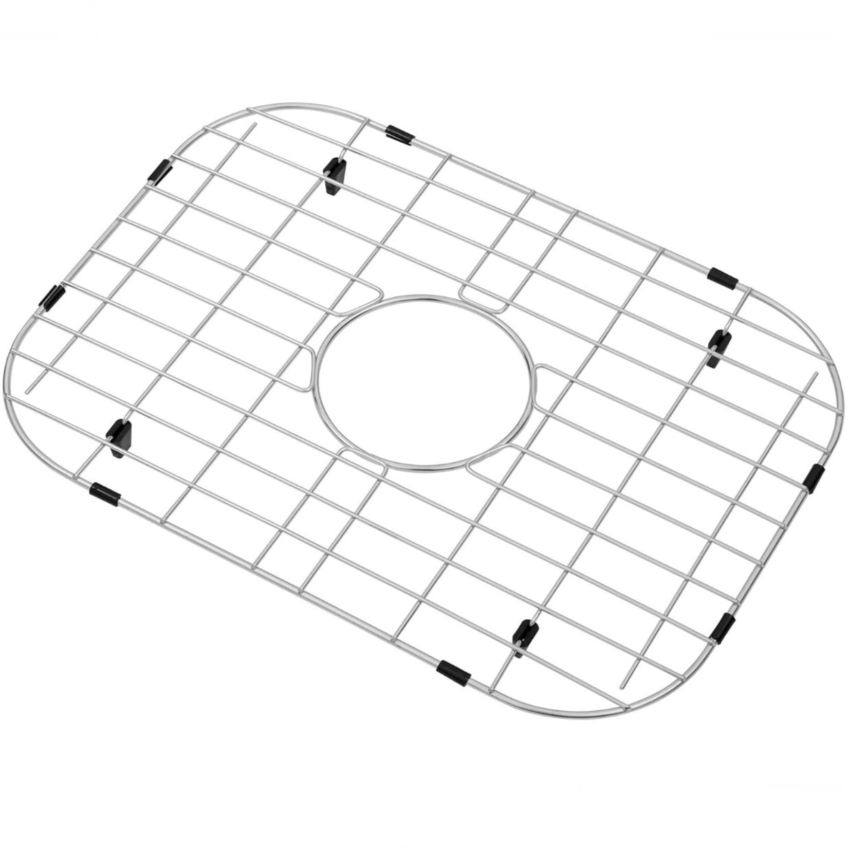 Discount Central Zeesink Sink Protectors for Kitchen Sink,Sink Grid 18 1/2" X 13 3/8",Sink Bottom Grid,Stainless Steel Sink Grid with Center Drain,Sink Protector Grid