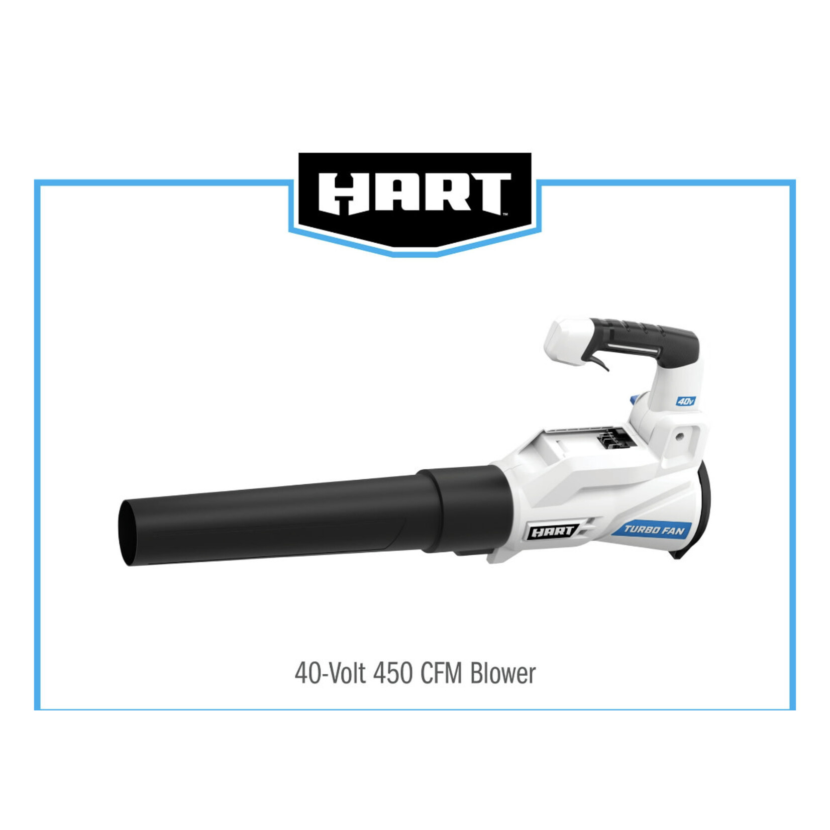 Discount Central Hart 40v blower - tool only