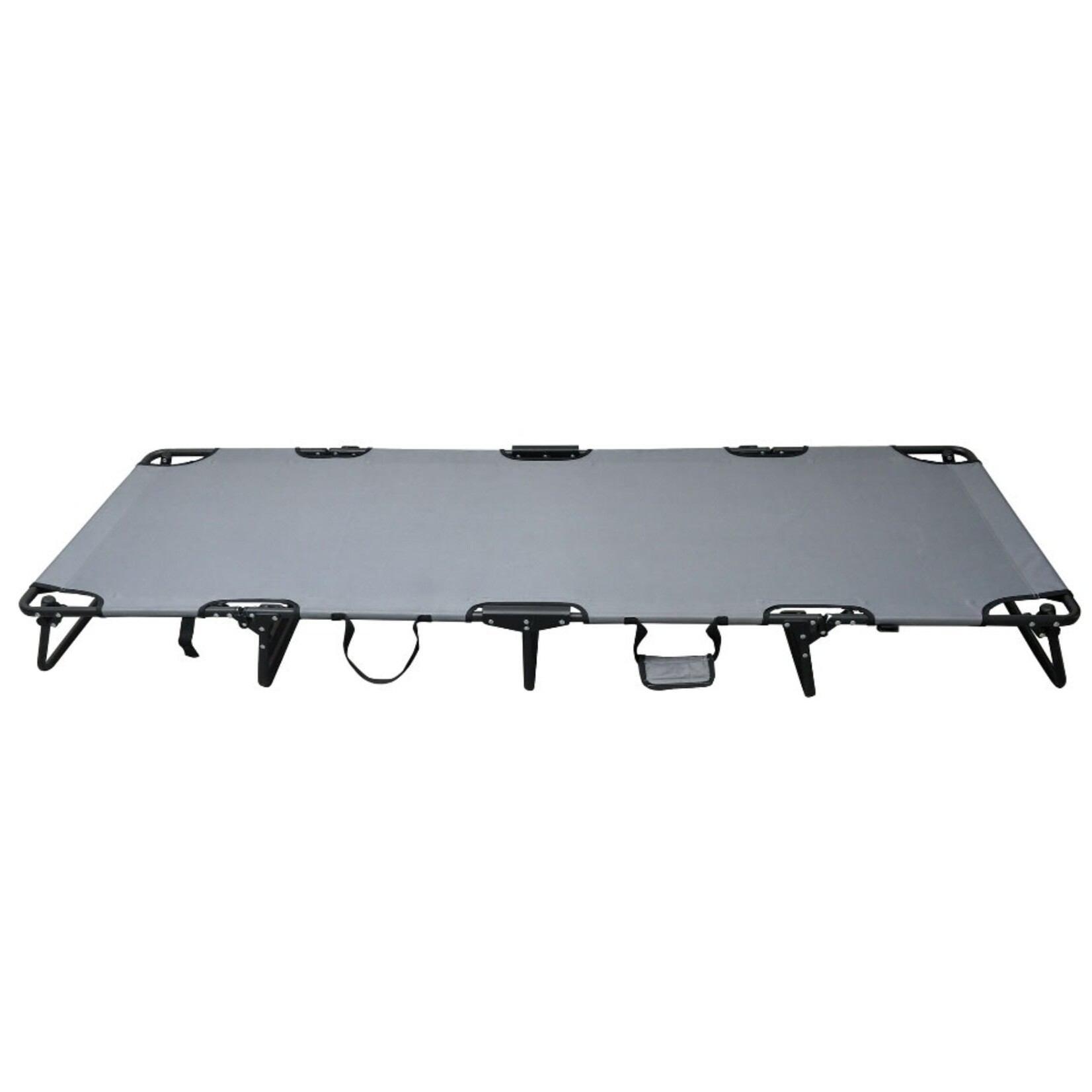 Discount Central Ozark Trail Easy Setup Cot, Gray Color, Adult, 75.6 in x 25 in x 8.46