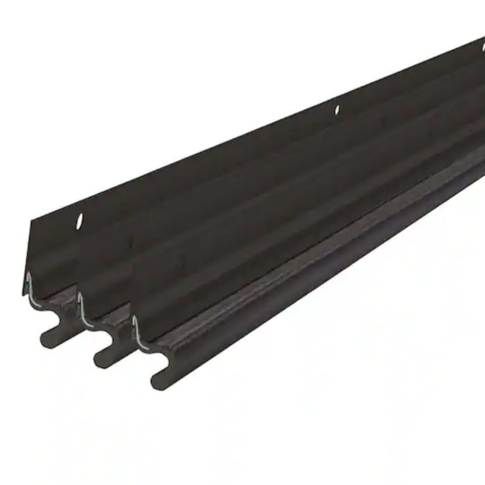M-D Building Products 87783 36 in. x 84 in. Bronze Vinyl Clad Kerf Weatherstrip with Aluminum