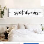 Discount Central Rustic Canvas Painting Print Sweet Dreams