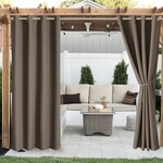 Discount Central TOPCHANCES Outdoor Patio Curtains
