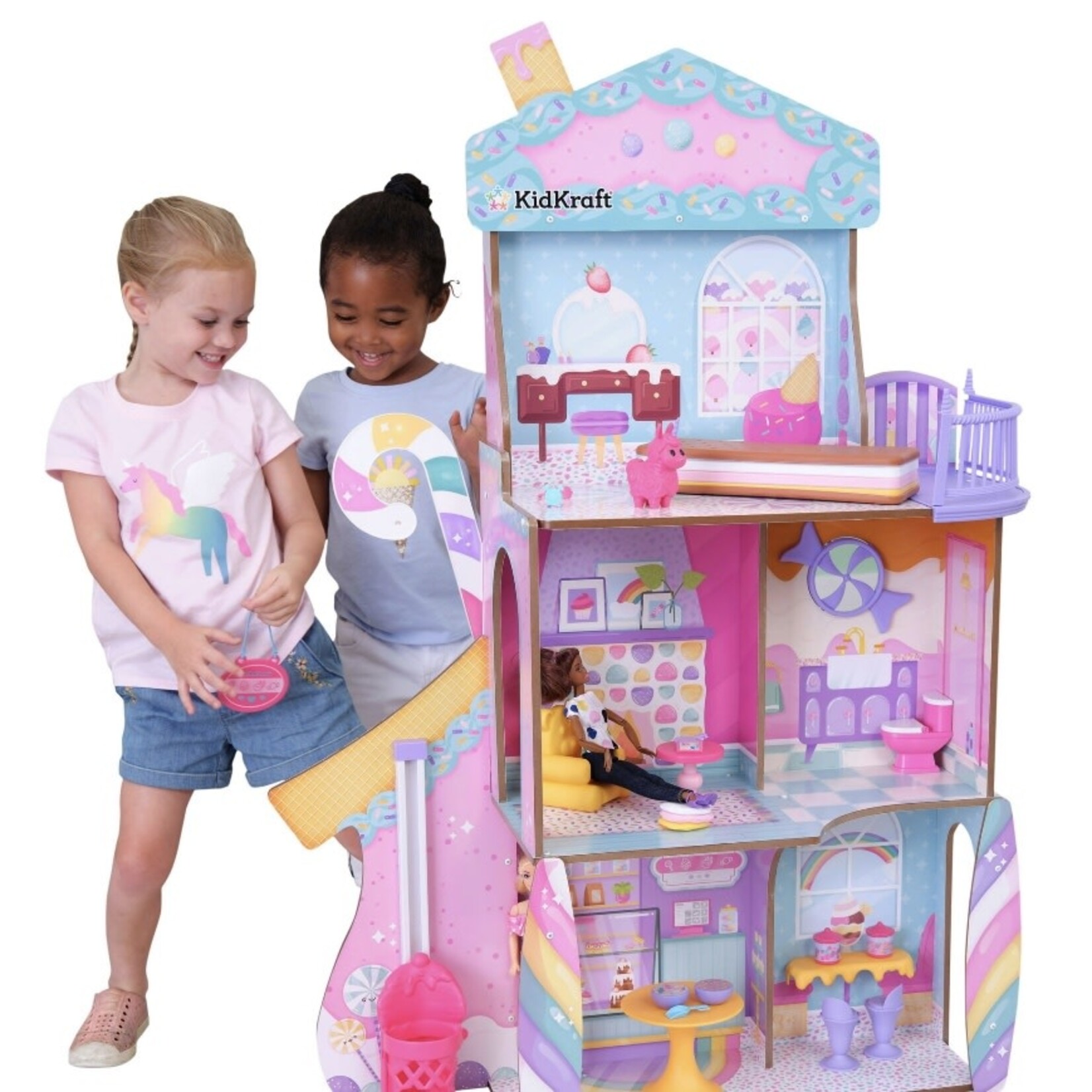 Discount Central KidKraft Candy Castle Dollhouse w/Accessories