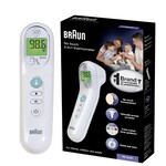 Discount Central Braun No Touch 3-In-1 Digital Thermometer, BNT100US, White