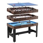Discount Central MD Sports 54" 4-in-1 Combo Game Table