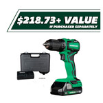 Discount Central Metabo drill kit batt & charger included