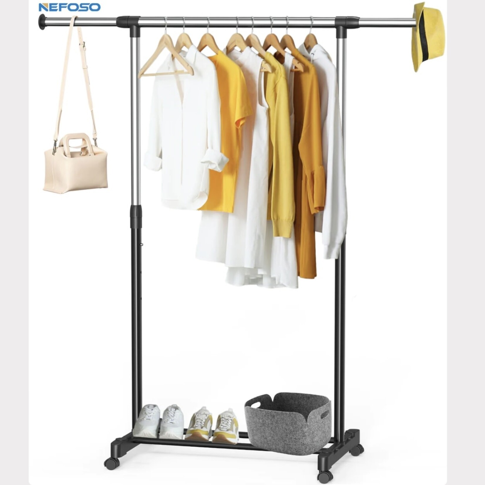 Discount Central Nefoso Garment Rack