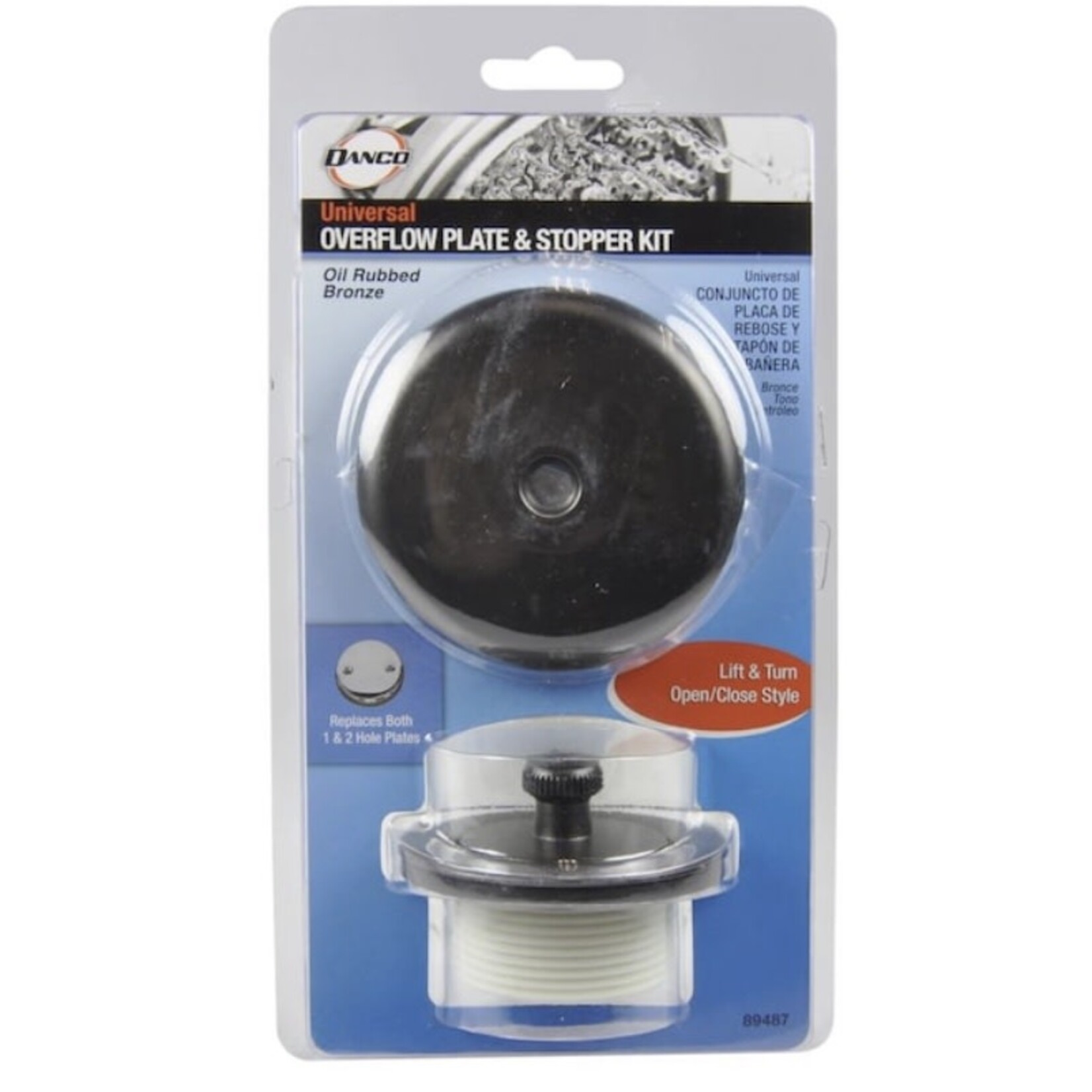Discount Central Oil Rubbed Bronze Lift&Turn Drain