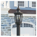 Discount Central Allen Roth castine outdoor post lantern