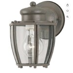 Discount Central Westinghouse Textured Rust lantern